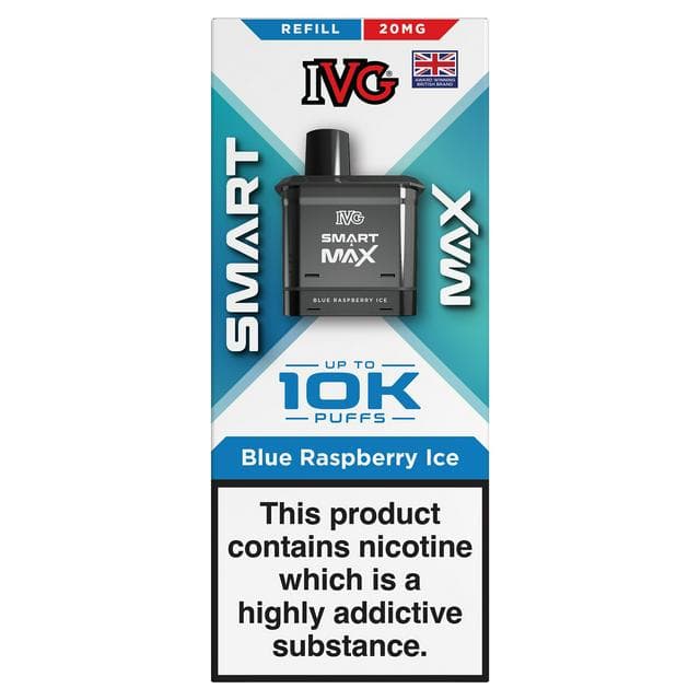 IVG Smart Max Blue Raspberry Ice Refill 20mg/ml - gallery image 1