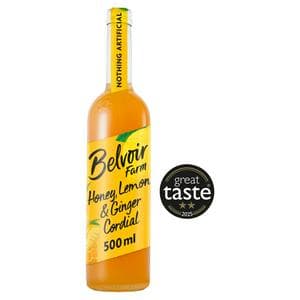 Belvoir Farm Honey, Lemon & Ginger Cordial 500ml