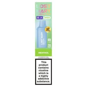 Lost Mary BM600 2 Menthol Prefilled Pod 20mg/ml