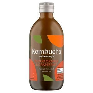 Sainsbury's 330ml Orange & Grapefruit Kombucha