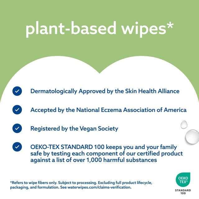 WaterWipes Sensitive+ Baby & Toddler Wipes x180 - gallery image 6