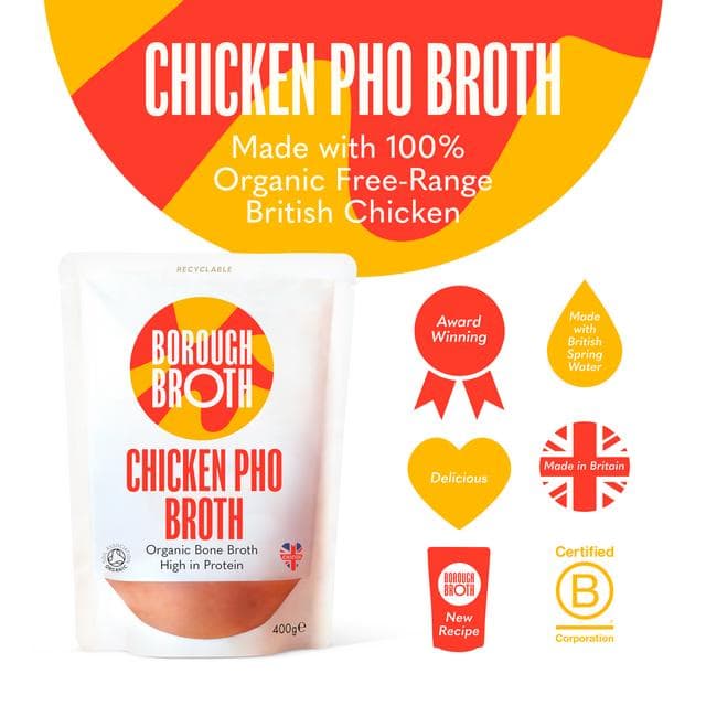 Borough Broth 400g Chicken Pho Organic Bone Broth - gallery image 3
