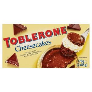 Toblerone Cheesecakes 2 x 85g