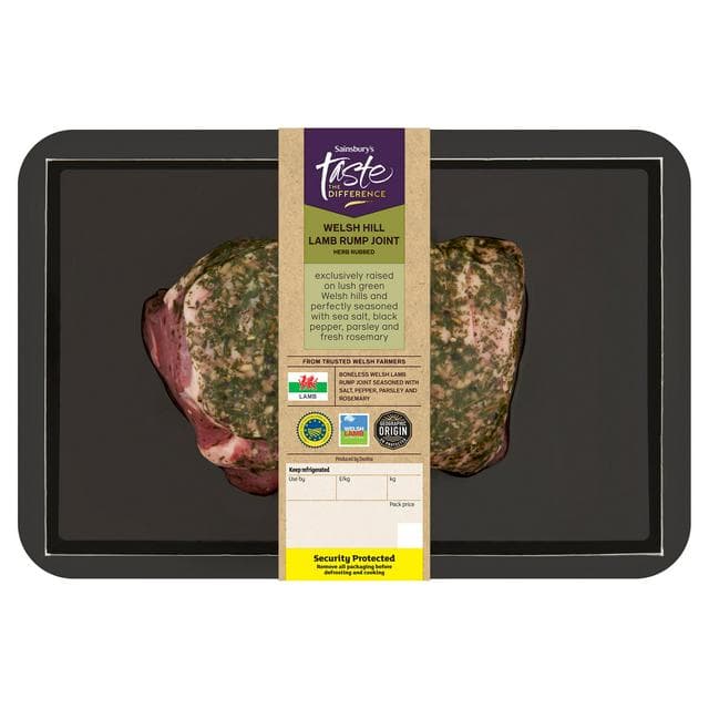 Sainsbury's (Approx.303g- 455g) Welsh Hill Lamb Rump Joint, Taste the Difference - gallery image 1