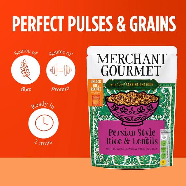 Merchant Gourmet 250g Persian Style Rice & Lentils - gallery image 3