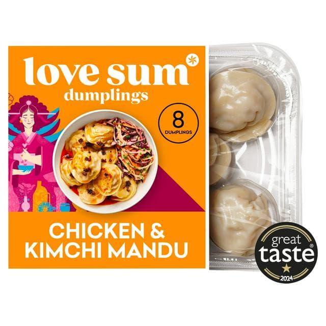 Love Sum 8 Dumplings Chicken & Kimchi Mandu 240g - gallery image 1