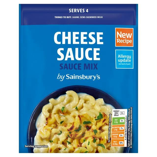 Sainsbury's 40g Cheese Sauce Mix - gallery image 1