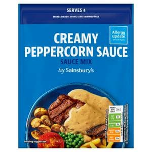 Sainsbury's 25g Creamy Peppercorn Sauce Mix