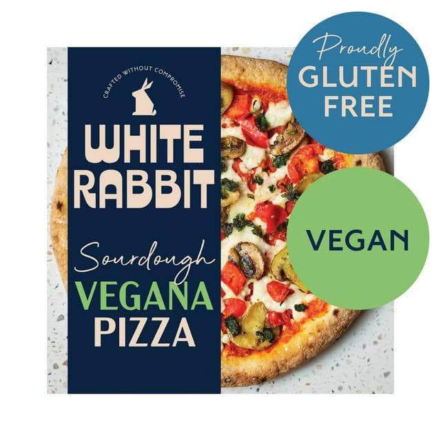 White Rabbit 440g Vegan Sourdough Gluten Free Vegan Pizza - gallery image 1