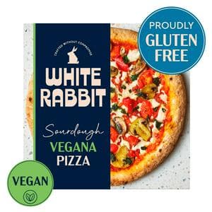 White Rabbit 440g Vegan Sourdough Gluten Free Vegan Pizza