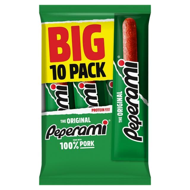 Peperami Original Salami Big Pack 10 x 20g - gallery image 1