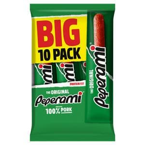 Peperami Original Salami Big Pack 10 x 20g