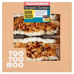Tootoomoo Teriyaki Chicken Sushi Tacos 196g