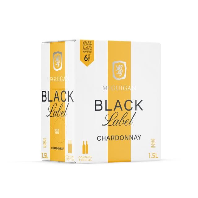 McGuigan Black Label Chardonnay White Boxed Wine 150cl - gallery image 2