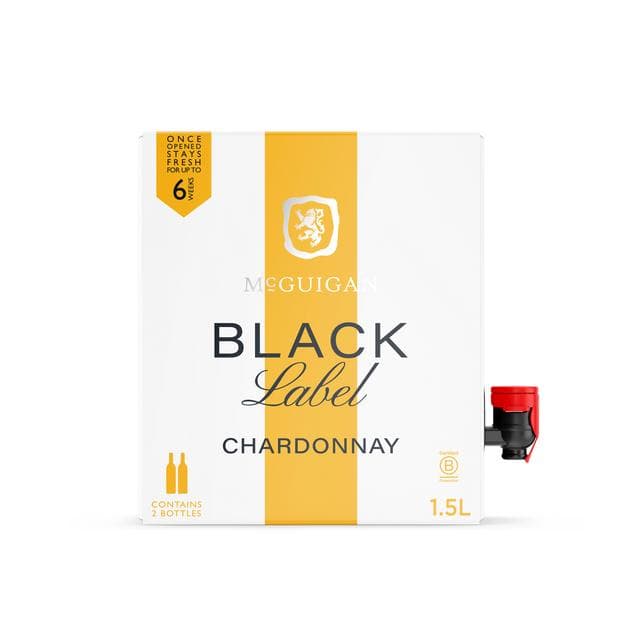 McGuigan Black Label Chardonnay White Boxed Wine 150cl - gallery image 4