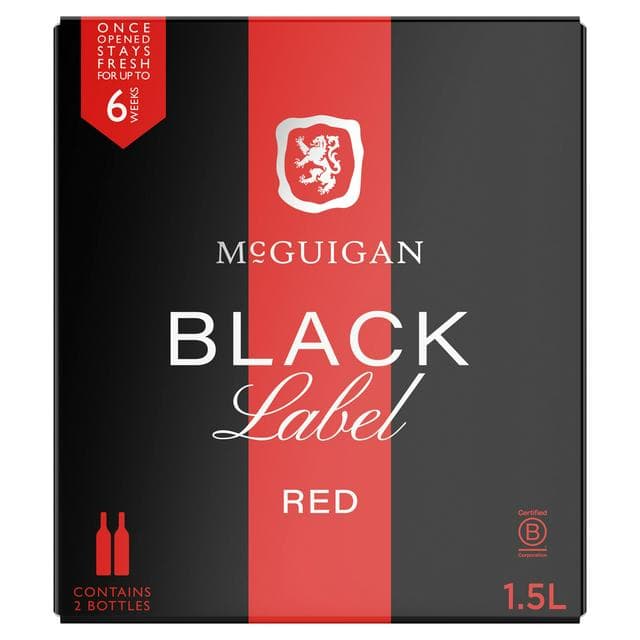McGuigan Black Label Red Wine 150cl - gallery image 1