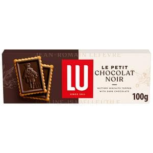 Lu Le Petit 100g Chocolat Dark Chocolate Biscuits