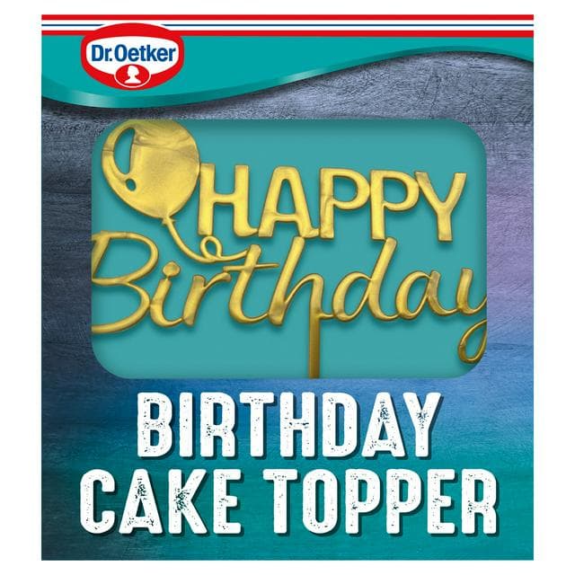 Dr. Oetker Birthday Cake Topper - gallery image 1