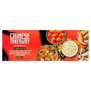 Sainsbury's Chicken Chow Mein & Sweet & Sour Chinese Takeaway Box (Serves 2)