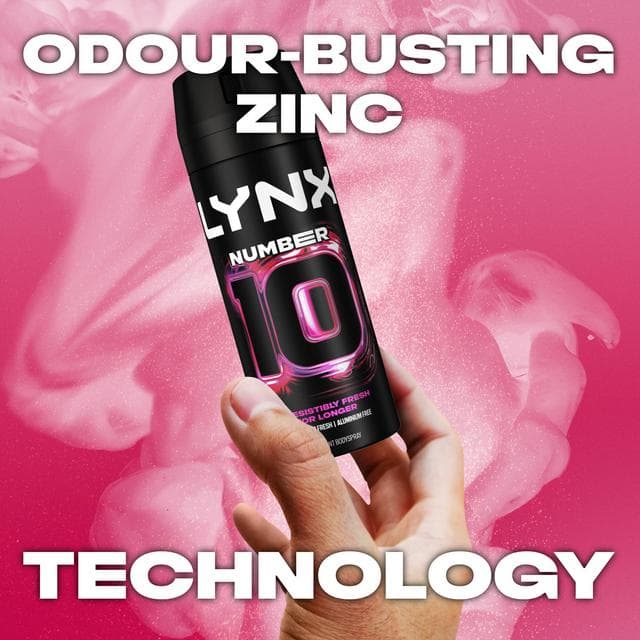 Lynx 150ml FIFA Number 10 Aerosol Body Spray, Limited Edition - gallery image 3