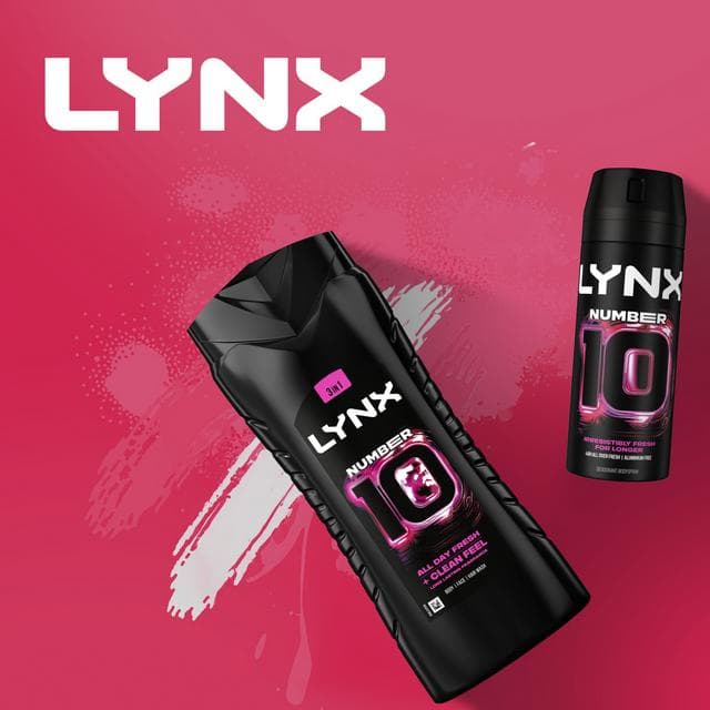 Lynx 500ml Number 10 3 in 1 Body Wash, FIFA Limited Edition - gallery image 5