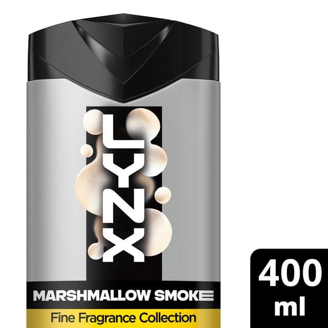 Lynx 400ml Marshmallow Smoke Premium Fine Fragrance Collection Body Wash, FIFA Limited Edition - gallery image 1