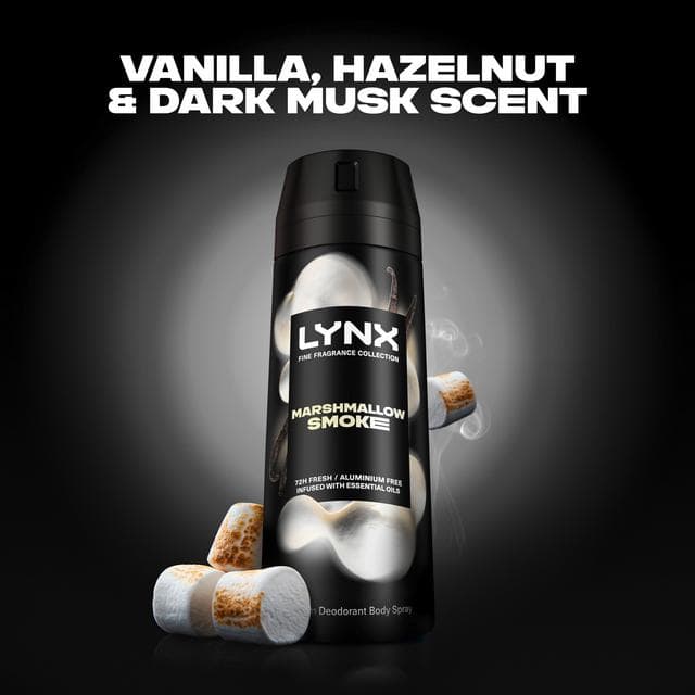Lynx 150ml FIFA Fine Fragrance Collection Marshmallow Smoke Premium Body Spray, Limited Edition - gallery image 3