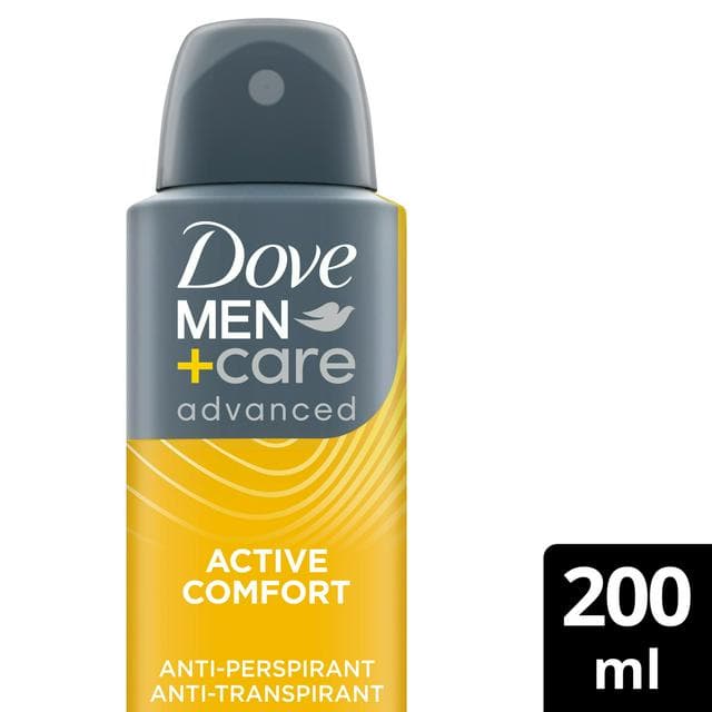Dove Men+Care 200ml Advanced Active Comfort Antiperspirant Aerosol Deodorant Spray, FIFA Limited Collection - gallery image 1