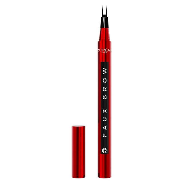 L'Oréal Paris Infallible Faux Brow Tint Pen Upto 2 Day Soft Black 1ml - gallery image 1