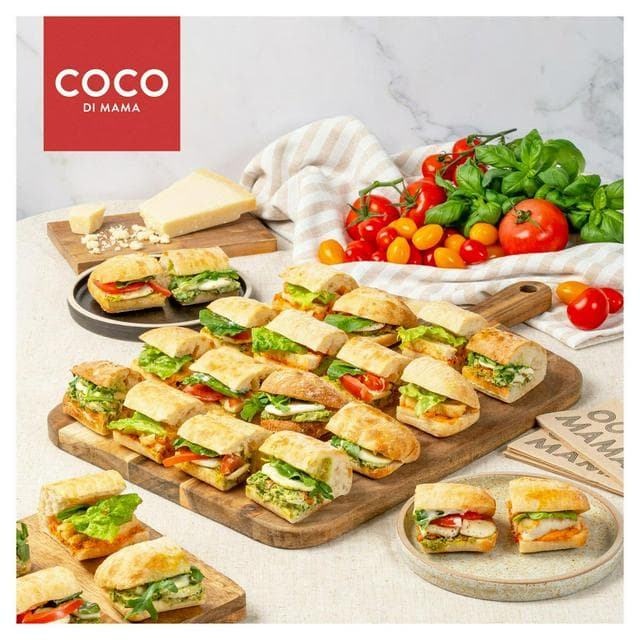 Coco di Mama Sourdough Ciabatta Sharing Platter (24 Pieces) - gallery image 1