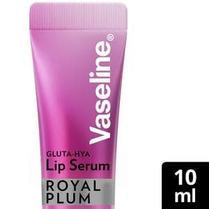 Vaseline 10ml Gluta Hya Royal Plum Lip Serum Gloss