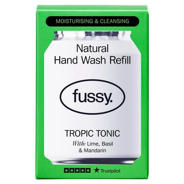 Fussy 240ml Tropic Tonic Natural Hand Wash Refill - gallery image 1