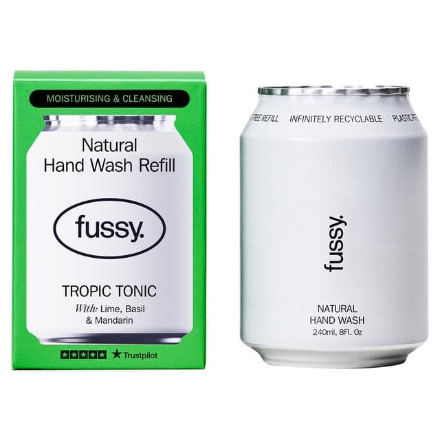 Fussy 240ml Tropic Tonic Natural Hand Wash Refill - gallery image 2
