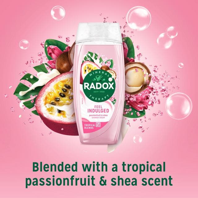 Radox 225ml Mineral Therapy Feel Indulged Shower Cream - gallery image 2