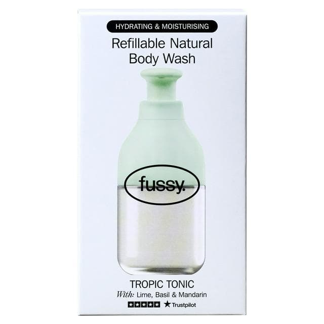 Fussy 320ml Refillable Natural Tropic Tonic Body Wash - gallery image 1