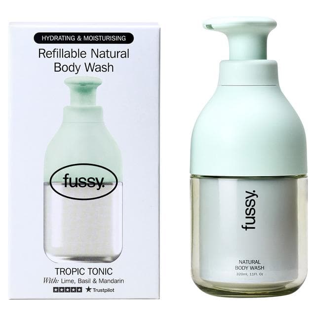 Fussy 320ml Refillable Natural Tropic Tonic Body Wash - gallery image 2