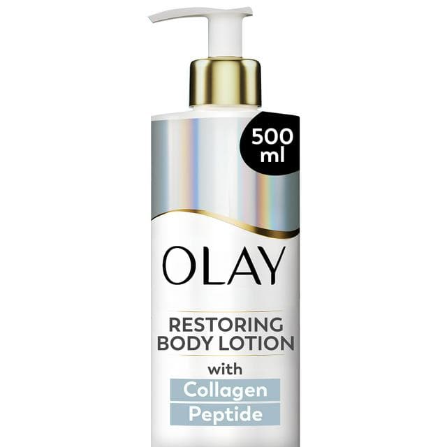 Olay 500ml Collagen Peptide Restoring Firmness Elasticity & Plumping Body Lotion - gallery image 1