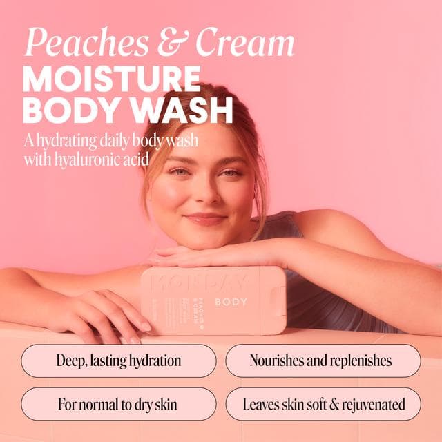 Monday Haircare 500ml Peaches & Cream Moisture Body Wash - gallery image 3