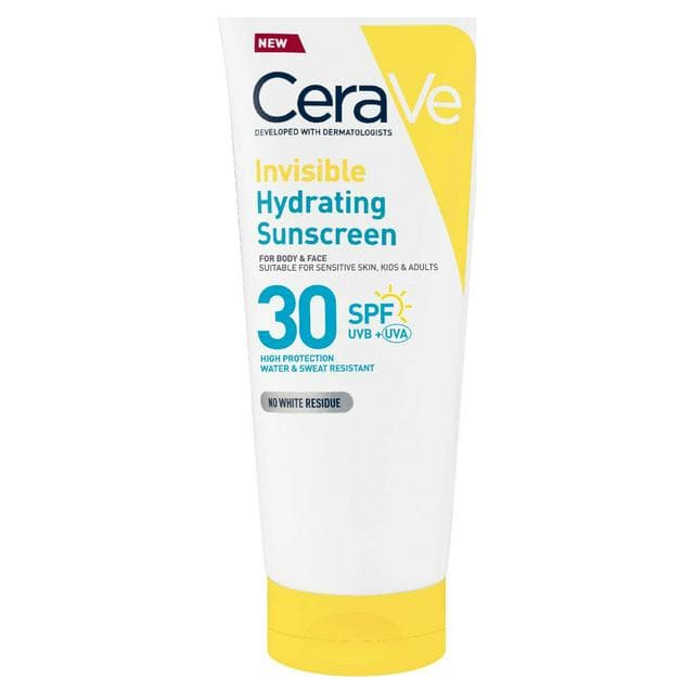 CeraVe 75ml Invisible Hydrating SPF 30 Sunscreen - gallery image 1
