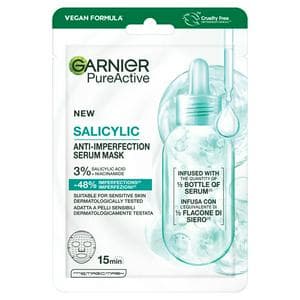 Garnier Pure Active 3% Niacinamide, Salicylic, Aha, Centella Asiatica Anti Imperfection Face Mask
