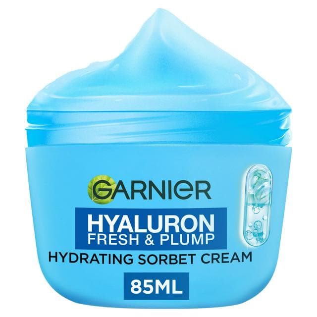 Garnier Hyaluron Fresh & Plump 4% Hyaluronic Acid & Niacinamide Hydrating Sorbet Cream - gallery image 1