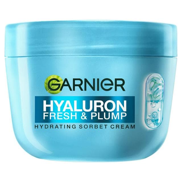 Garnier Hyaluron Fresh & Plump 4% Hyaluronic Acid & Niacinamide Hydrating Sorbet Cream - gallery image 1