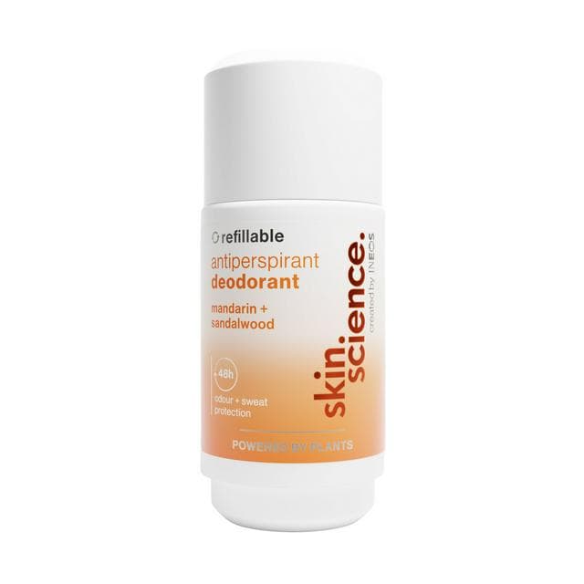 Ineos 50ml Skin Science Mandarin + Sandalwood Antiperspirant Roll On Deodorant - gallery image 1