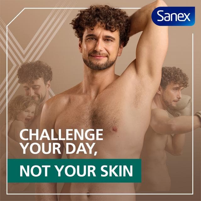 Sanex 50ml Men Sensitive 48h Antiperspirant Roll On Deodorant - gallery image 2