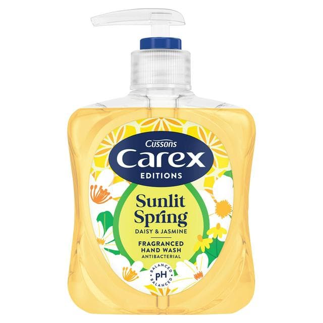 Carex Editions 250ml Sunlit Spring Daisy & Jasmine Antibacterial Hand Wash - gallery image 1