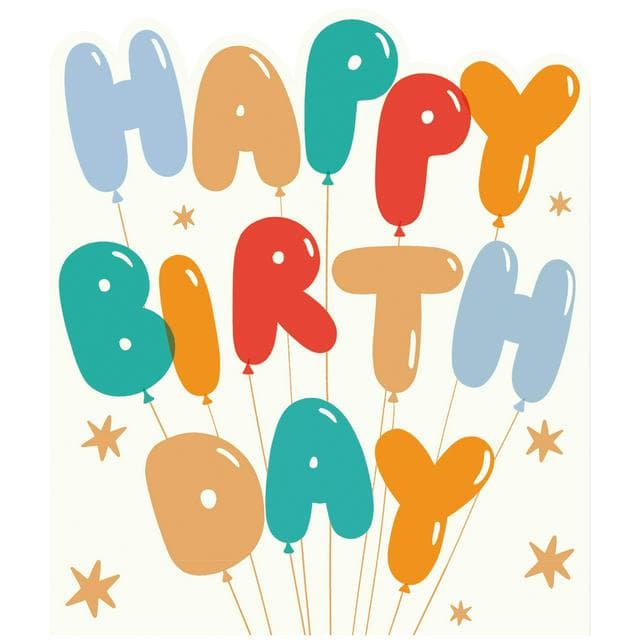 Sainsbury's Value Birthday Balloons - gallery image 1