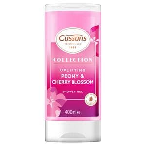 Cussons Collection 400ml Uplifting Peony & Cherry Blossom Shower Gel