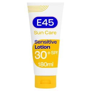E45 180ml Sun Care 30 SPF Sensitive Lotion