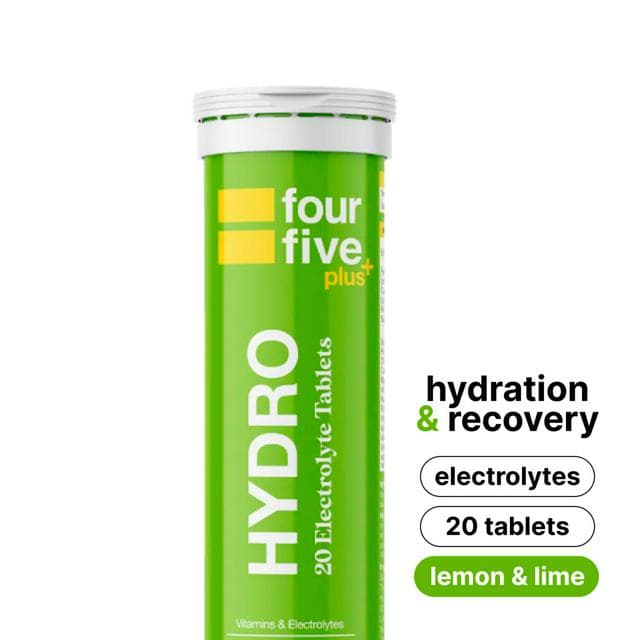 Fourfive 20 x Plus+ Lemon & Lime Flavour Hydro Electrolyte Tablets - gallery image 1