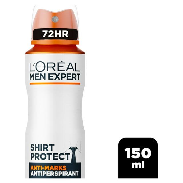 L'Oréal Paris Men Expert 150ml Shirt Protect Deodorant Spray - gallery image 1